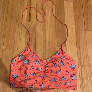 Cupshe medium floral swimsuit bikini top